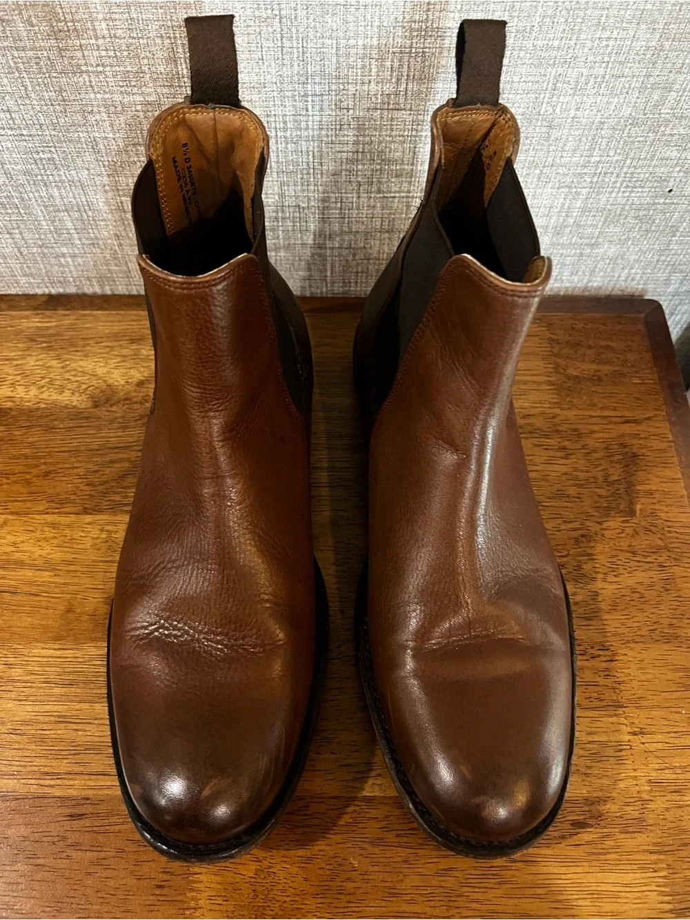 FRYE Tyler Flex Chelsea Boots - Cognac - Men’s 8.5